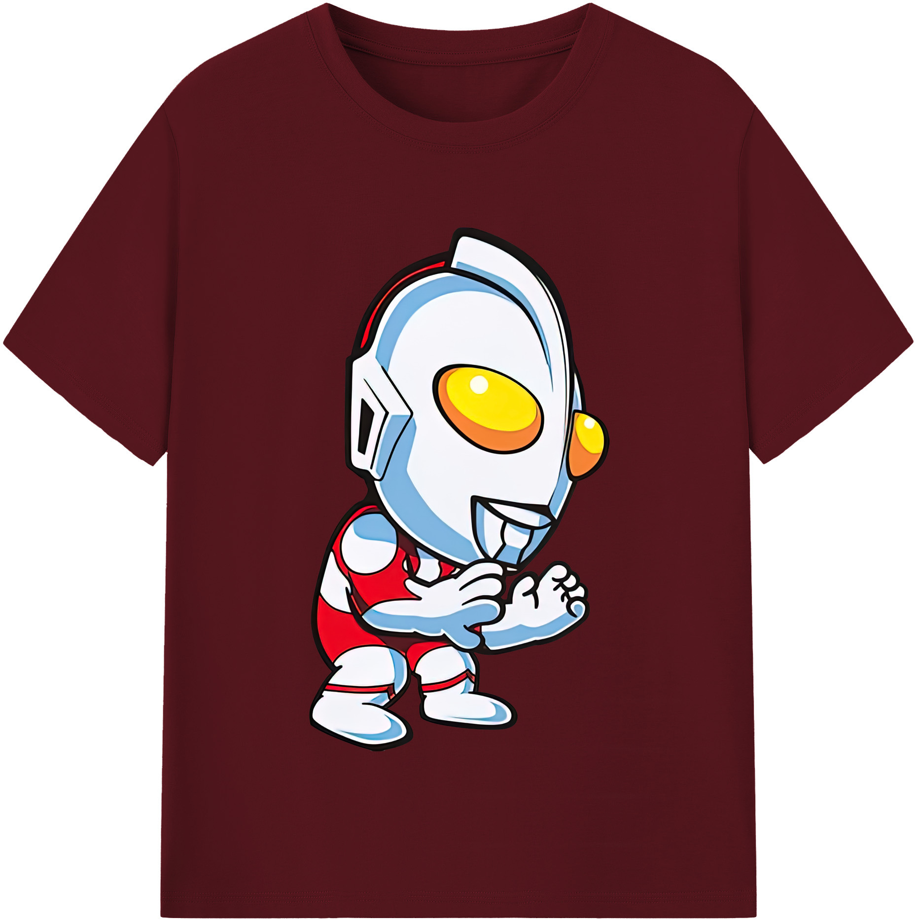 （画像用） ウルトラマン Ultraman 綿100％半袖Tシャツ（フロントプリント）